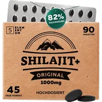 5 elementum Shilajit Tabletten Hochdosiert – 45.000 mg |