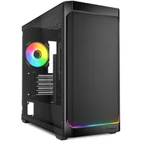Sharkoon MK4W RGB Strip Black mATX schwarz