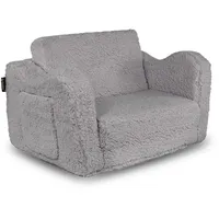 Vicco Kindersessel Conni, Grau, 60 x 36 cm ausklappbar