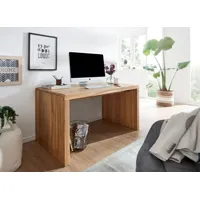 FineBuy Schreibtisch 160 x 80 x 76 cm Akazie