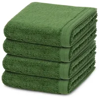 VOSSEN Vegan Life Handtuchset 4-tlg. grün
