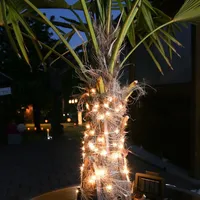 MARELIDA LED Solar Drahtlichterkette - 360 warmweiße LED -