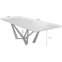 KAWOLA Ausziehtisch ODAR Esstisch Mittelauszug Keramik grün 180x100cm