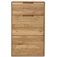 G+k möbelvertriebs-gmbh Kommode 51x91cm "Kent" Wildeiche massiv 4SK beige