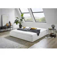 Westfalia Schlafkomfort Polsterbett "Osaka", weiß, B:205cm L:205cm, Bezug:Kunstleder, 100%
