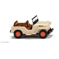 Wiking 0010 01 H0 PKW Modell Willys Jeep CJ-3A,