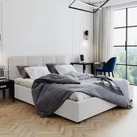 Home collective Polsterbett 140x200 160x200 cm mit Stauraum Lattenrost