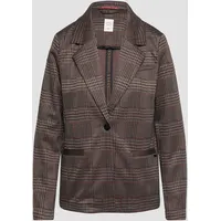 QS Indoor-Blazer langarm in braun|mehrfarbig, 34