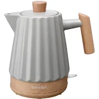 Concept Keramik Wasserkocher RK0091 1,5 l Hellgrau