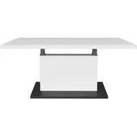 Mäusbacher Lift Couchtisch 120x70cm ice White supermatt,
