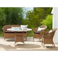 Cane-Line Sofa Lansing 2-Sitzer - LU - Natural
