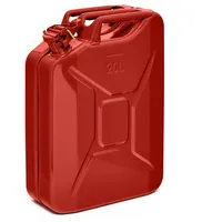 Bw BW® Kraftstoffkanister Metall Benzinkanister 20 Liter Rot RAL