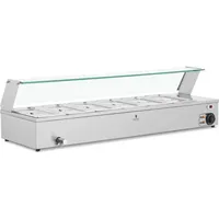 Royal Catering Bain Marie - 6 GN 1/3 Behälter