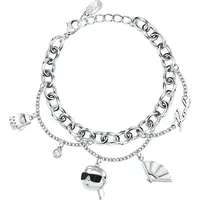 Karl Lagerfeld Armband Edelstahl Armbänder & Armreife Damen