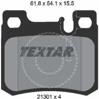 Textar Bremsbelagsatz, Scheibenbremse Q+