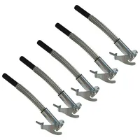Trutzholm 5x Ausgießer flexibel mit Sieb für Metallkanister silber