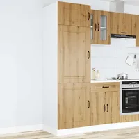 VidaXL Küchenschrank Kalmar Artisan-Eiche Holzwerkstoff