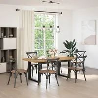 VidaXL Noain 180 x 75 x 90 cm braun