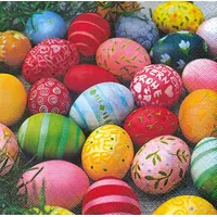 Papier + Design Papier - Design Serviette Colourful eggs