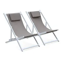 Sweeek 2er Set Sonnenliegen - Gaia