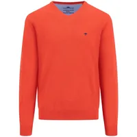 FYNCH-HATTON Strickpullover, mit Logo-Stitching, Rot, L