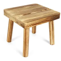 Tinyyo Niedriger Holzhocker - Tritthocker - Hocker Holz -