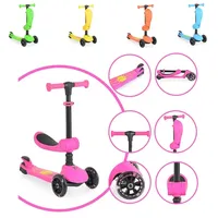 Moni Kinderroller 2 in 1 Lamborghini Laufrad, Lenkerhöhe verstellbar,