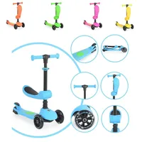Moni Kinderroller 2 in 1 Lamborghini Laufrad, Lenkerhöhe verstellbar,