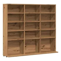 VidaXL CD-Regal Artisan-Eiche 100x23x89,5 cm Holzwerkstoff