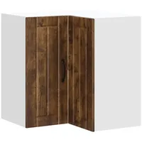 VidaXL Küchen-Eckhängeschrank Lucca Räuchereiche Holzwerkstoff