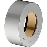 Keuco Verlängerungsrosette 59551210381 edelstahl-finish, rund, für Einhebelmischer, Unterputz