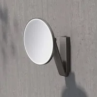 Keuco iLook_move Kosmetikspiegel 17612359004 rund, 5-fache Vergrößerung, beleuchtet, mit