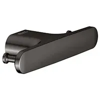 Keuco Edition 400 Handtuchhaken doppelt, Titanschwarz gebürstet