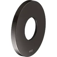 Keuco Wandrosette Übergröße für Thermostatarmatur Unterputz, rund, 59553350091