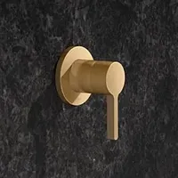 Keuco Edition 400 Einhandwannenmischer Messing gebürstet