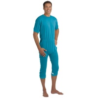 Suprima 4702 Pflegeoverall Slim kurz petrol S, 1 Stück