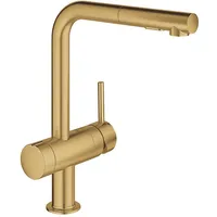 Grohe Minta Küchenarmatur Gebürstetes Cool Sunrise