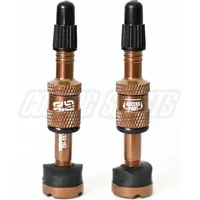 E*thirteen Quick Fill Tubeless Ventil Set 19-23 mm bronze