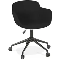 KADIMA DESIGN Drehstuhl gepolstert, höhenverstellbar, Schreibtischstuhl mit Rollen in