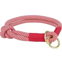 Trixie Soft Rope Zug-Stopp-Halsband rot M