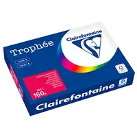 Clairefontaine Kopierpapier Trophée kirschrot DIN A4 160 g/qm 250