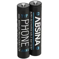 Absina Akku AAA Phone, 1,2 V, 800 mAh -