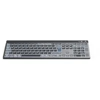 Hama Tastatur kabellos (Multi Device Tastatur mit Funk/Bluetooth für
