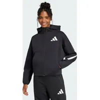 Adidas Z.N.E. Reißverschlusspullover Black / White L