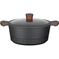 Resto KASSEROLLE D28CM 6,6L, Pfanne + Kochtopf, Schwarz