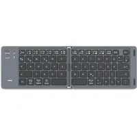 Hama Travel 450 faltbar, kabellos, Schw., QWERTZ DE (125136)
