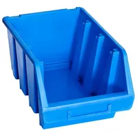 VidaXL Stapelboxen 20 Stk. Blau Kunststoff