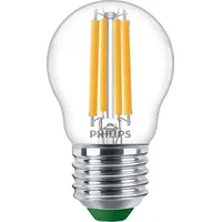 Philips MASTER UltraEffizient Tropfen-Form klar E27/2,3W 40W 485 lm