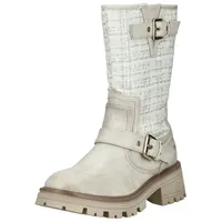 Mustang Stiefel in ivory, | Gr.: 40