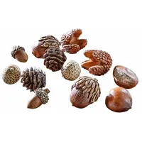 Loberon Herbstdeko 12er Set Vibius, detailreich & naturgetreu gearbeitet,